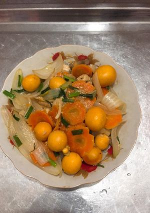 Hình của món Trứng non xào hành tây 🤤.