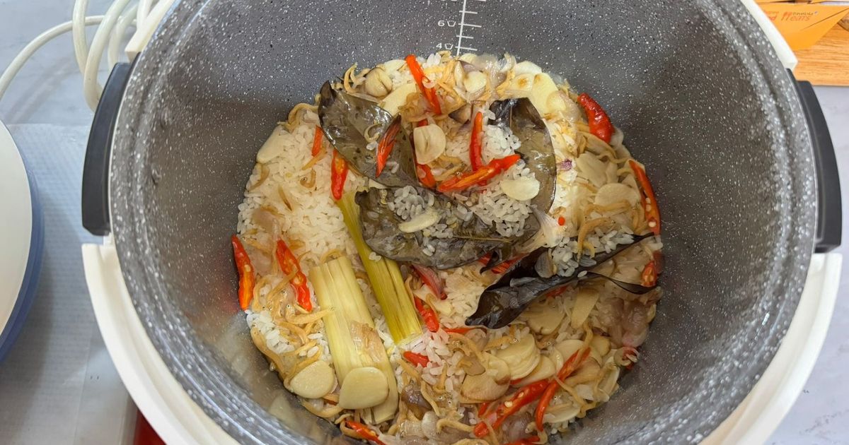 Nasi Liwet - Rice Cooker (ga pake ribet)