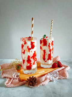 Foto resep Korean Strawberry Milk