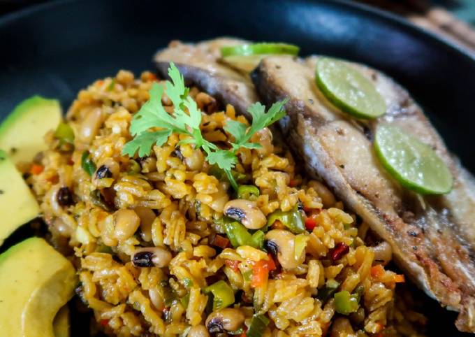 Arroz de frijol cabecita negra Receta de Jeison Rodriguez Sandoval Cookpad