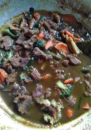 Foto resep Daging sapi tongseng kecap
