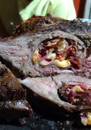 Una foto de Tapa de asado rellena a la parrilla
