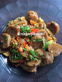 Foto resep Tumis Bakso Pedas Manis
