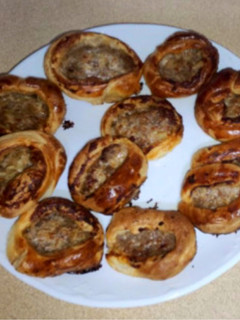 Una foto de Hojaldres rellenos de carne Thermomix