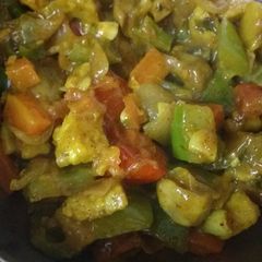 A picture of Oil free Mixed Subzi.