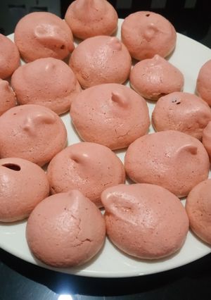 Una foto de Suspiros de merengue