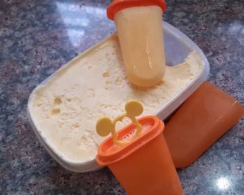 Popular Cuisine Mango kulfi  icecream Home Style