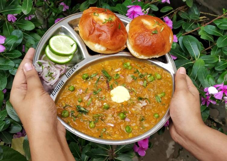 Easiest Way to Make Homemade Pav bhaji