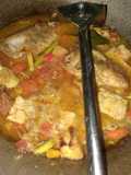 Ikan kuniran asem2 santan