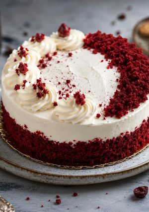 Foto resep Cake Red Velvet Gluten Free