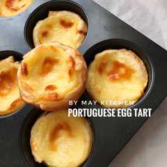 A picture of Portuguese Egg Tart.