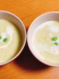 Potato and Green Soybeans Potage