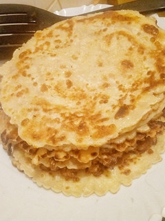 A picture of Vanilla pancakes.