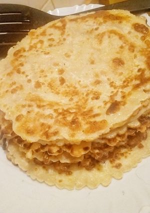 A picture of Vanilla pancakes.