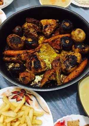 صورة لوصفة دجاج مشوي مدخن😍😋😋