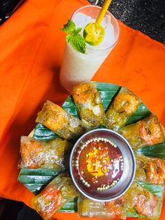 Hình của món Bánh lọc hấp lá (Huế).