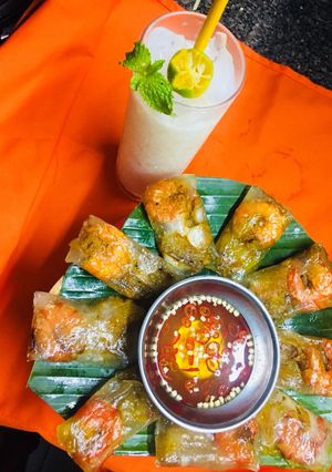 Hình của món Bánh lọc hấp lá (Huế).