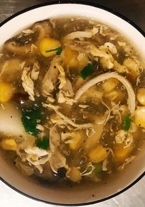 Hình của món Súp ức gà healthy.