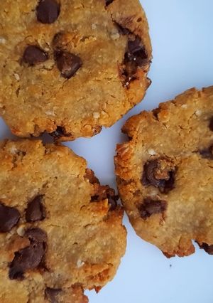 Una foto de Galletitas de avena y mantequilla de maní