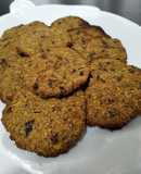 Galletitas veganas de manzana -con pasas- saludables sin TACC :)