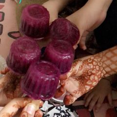 A picture of Jamun popsicles.