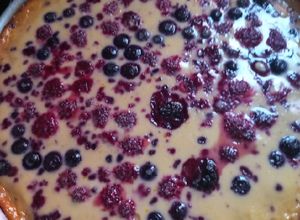Una foto de Kuchen frutos rojos