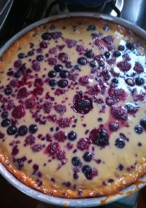 Una foto de Kuchen frutos rojos