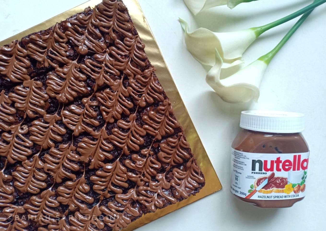 Resepi Brownies Nutella #SyedMunawwar yang Enak dan Ringkas