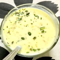 A picture of Sabudana kheer (for fast).
