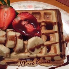 A picture of Waffles.