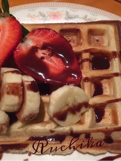 A picture of Waffles.