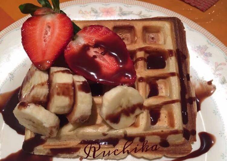 Recipe of Super Quick Homemade Waffles