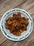 Tempe Udang Kecap Pedas