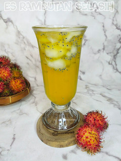 Foto resep Es Rambutan Selasih