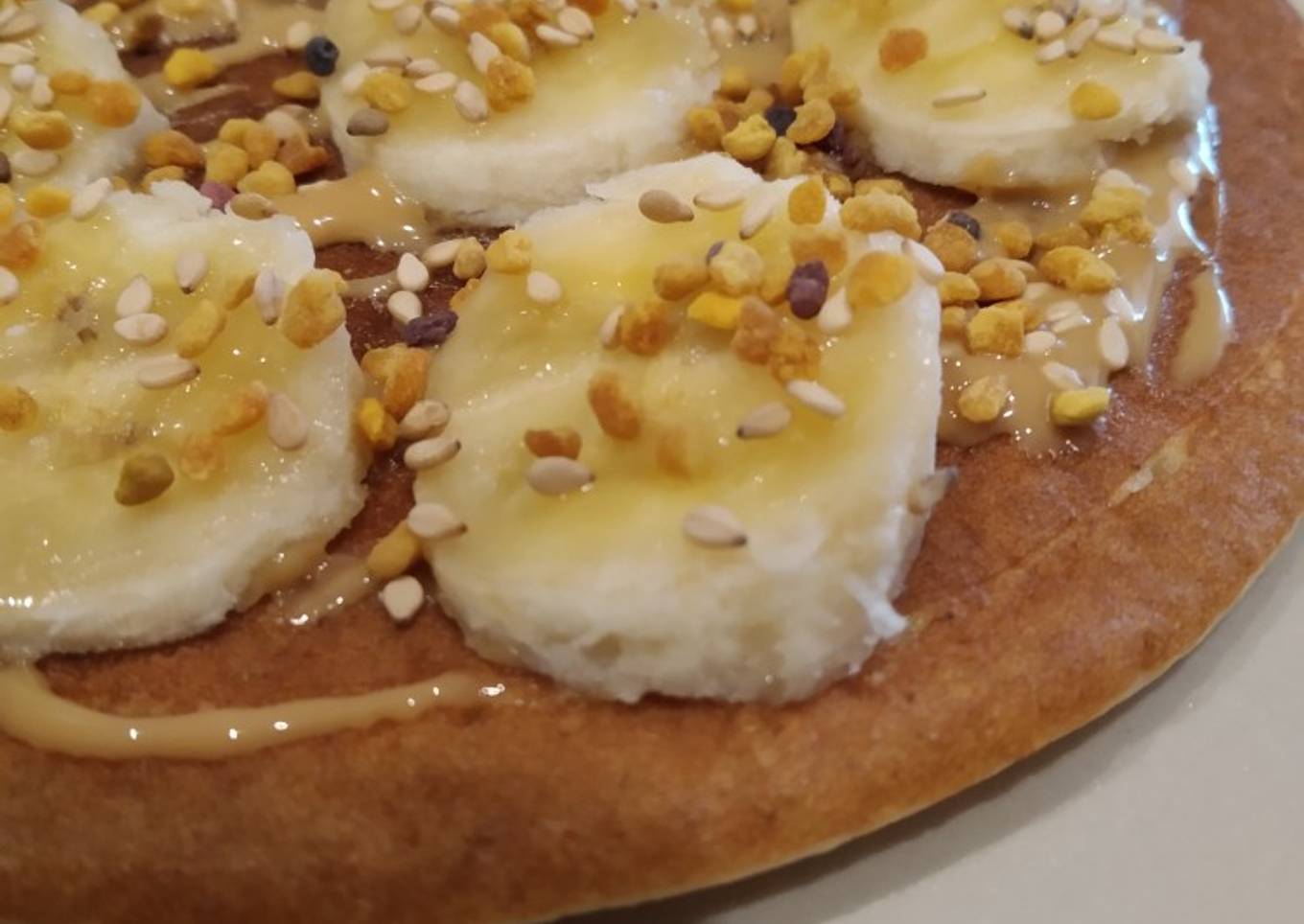 Tortitas de avena y plátano