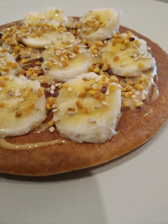 Una foto de Tortitas de avena y plátano