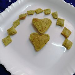 A picture of Besan papdi.
