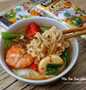Cara Mudah Membuat Resep Mie kuah tomyum yang Menggugah Selera Anti Ribet, Mantap Sekali