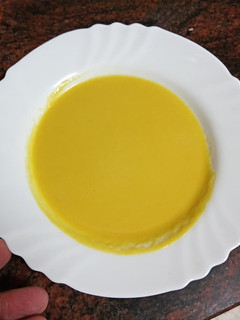 Una foto de Crema de lechuga y verduras