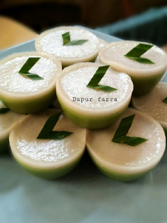 Foto resep Kue talam pandan (tepung beras)