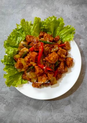 Foto resep Tempe Asem Manis