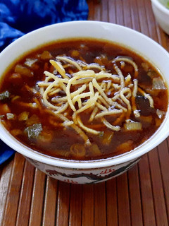 A picture of Veg Manchow Soup.