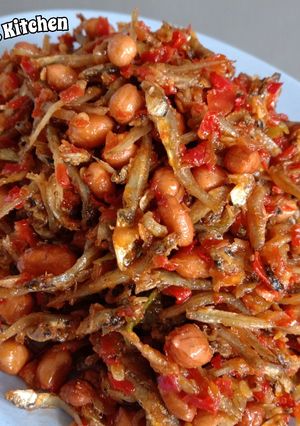 Foto resep 12. Teri Kacang Balado