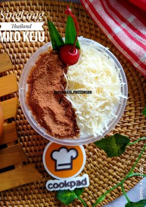 Foto resep Singkong Thailand Milo keju