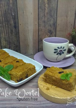 Foto resep Cake Wortel * gluten-free