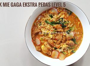 Foto resep Seblak Mie Gaga Level 5 Ekstra Pedas