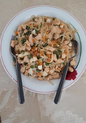 Foto resep Creamy Spaghetti Versi Sehat