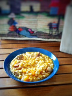 Una foto de Locro a mi manera