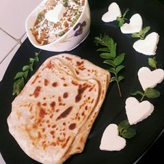 A picture of Warqi laccha paratha.