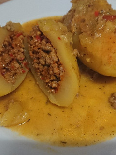 Una foto de Patatas rellenas de carne